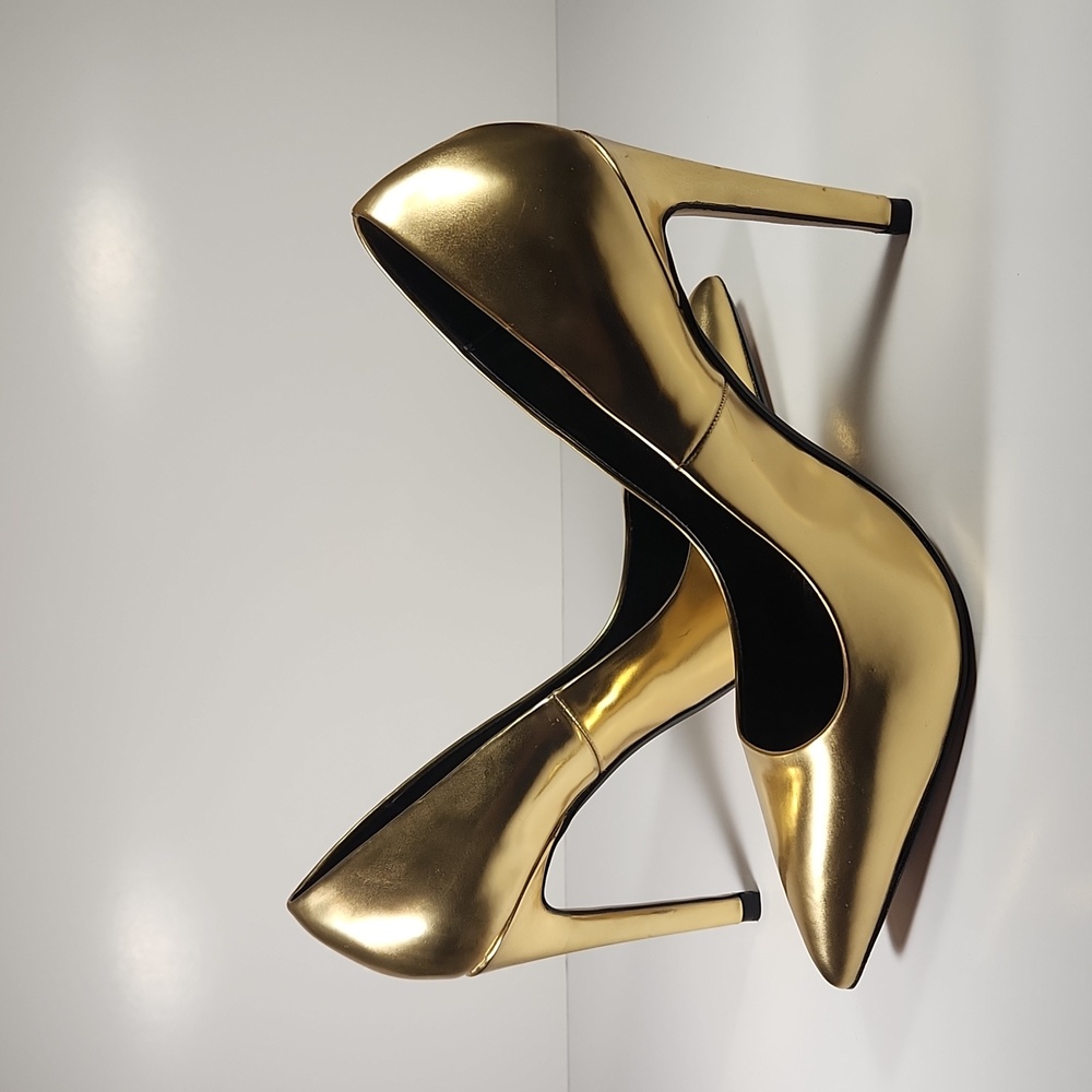 Zara gold pumps new 38 new